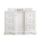 James Martin Vanities De Soto 48in Single Vanity, Bright White w/ 3 CM Eternal Jasmine Pearl Quartz Top 825-V48-BW-3EJP - alternate 1
